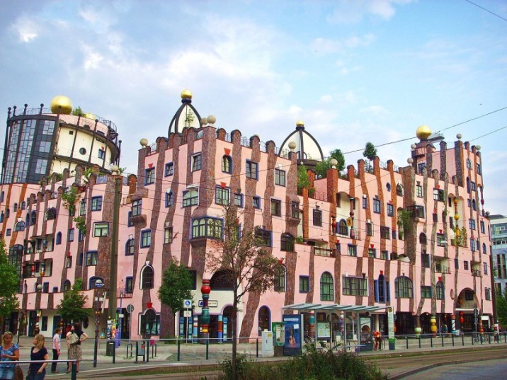 Grüne Zitadelle Hundertwasserhaus