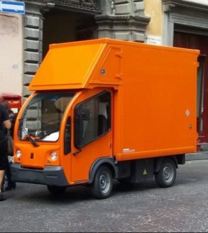 Lucca-Lieferwagen