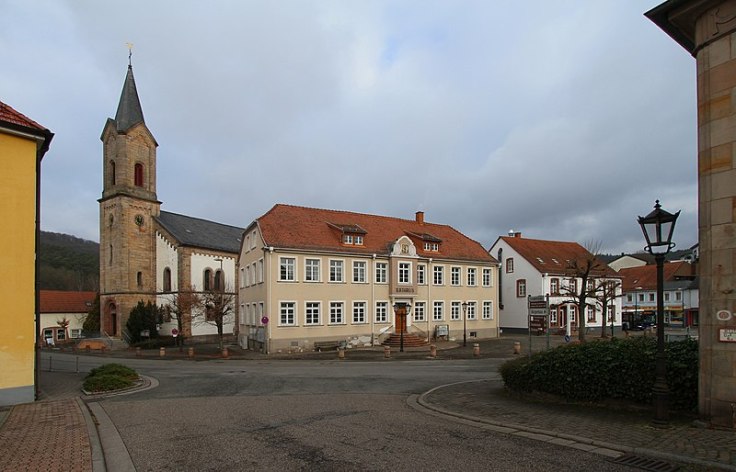 Waldfischbach Kirche Rathaus