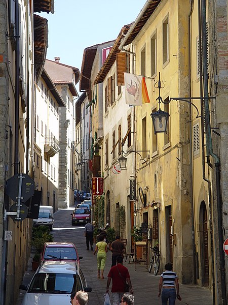 Arezzo Innenstadtgasse