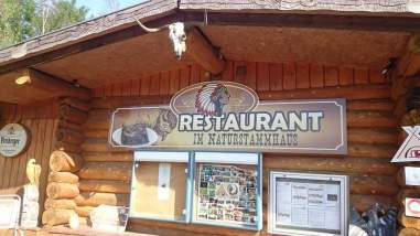 Bertingen Restaurant zum Indianer auf dem Campingplatz