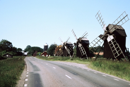 Öland Windmühlen von Lerkaka